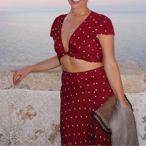 Flynn Skye Two Piece Top/Skirt Set